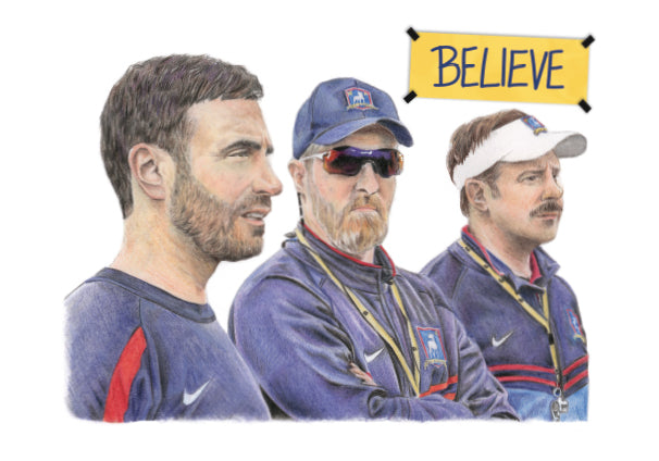 4 x 'Believe' A5 Card