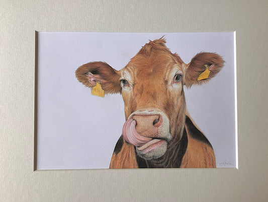 (Farm Animals) 'Yummy' (Cow) REDUCED TO CLEAR