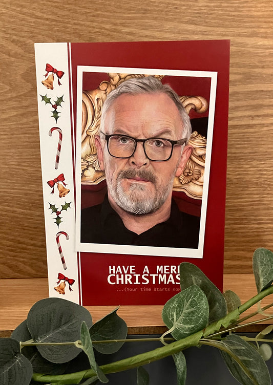 4 x 'Greg' Novelty Christmas Cards